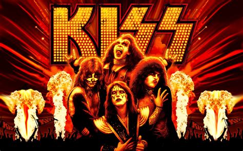 kiss wallpaper